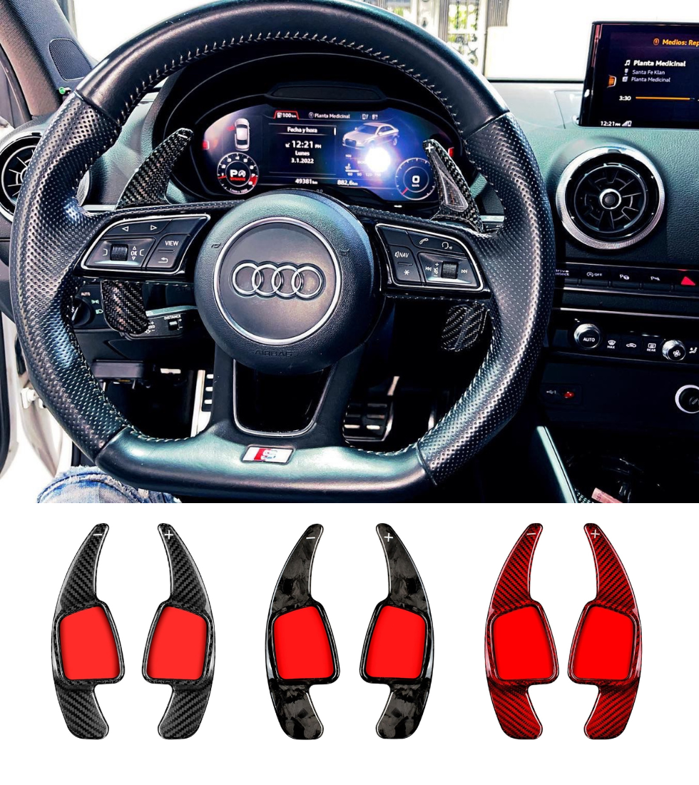 SHIFT PADDLE AUDI REAL CARBON FIBER