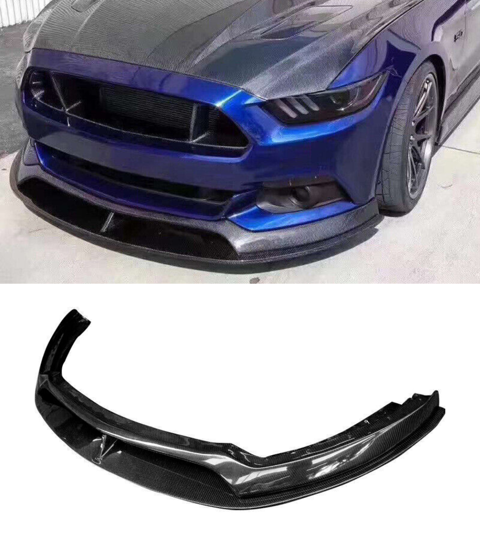 LIP DOBLE FIBRA DE CARBONO FORD MUSTANG 15-17