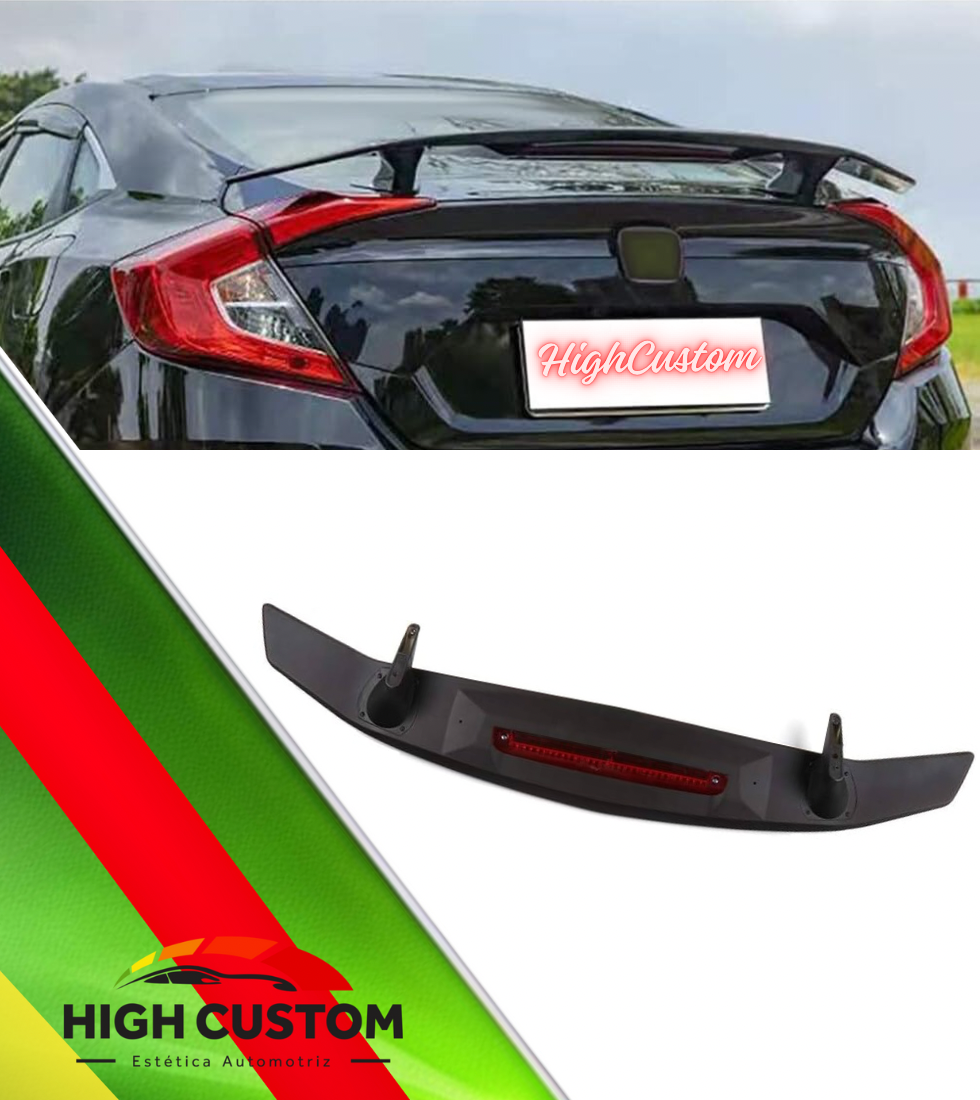 ALERON UNIVERSAL ABS CON LUZ DE STOP