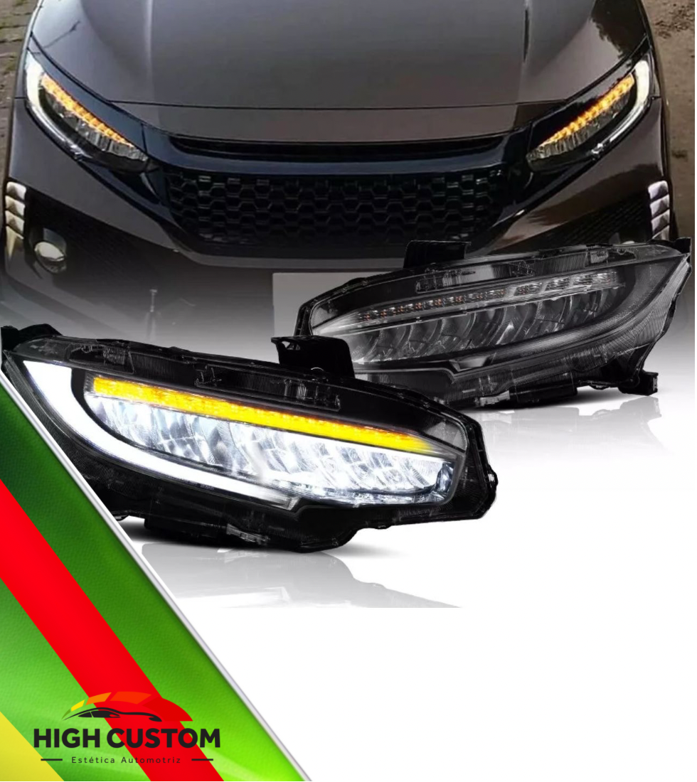 FAROS LED HONDA CIVIC MK10 16-21