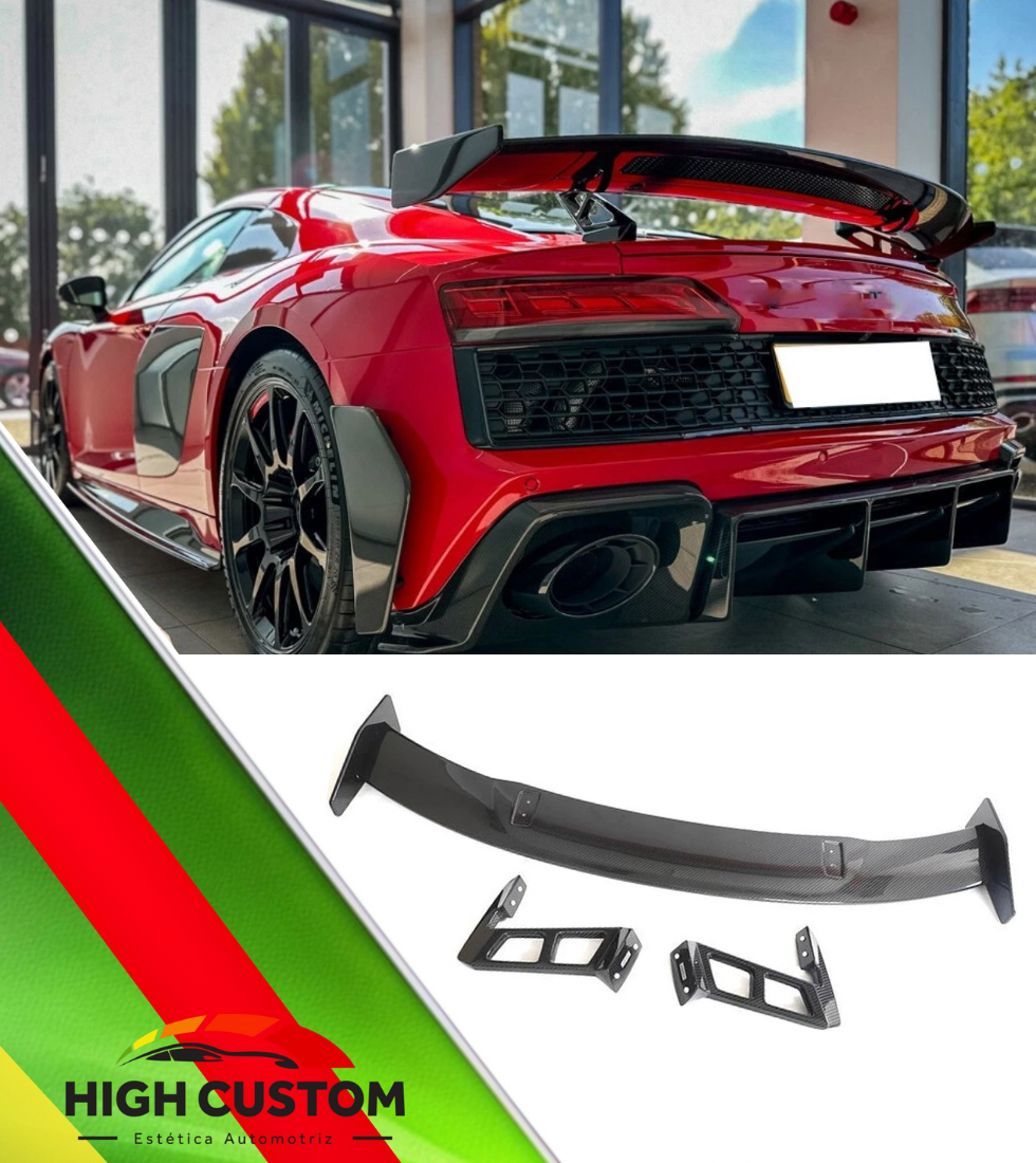 ALERON GT REAL CARBON FIBER AUDI R8 20+