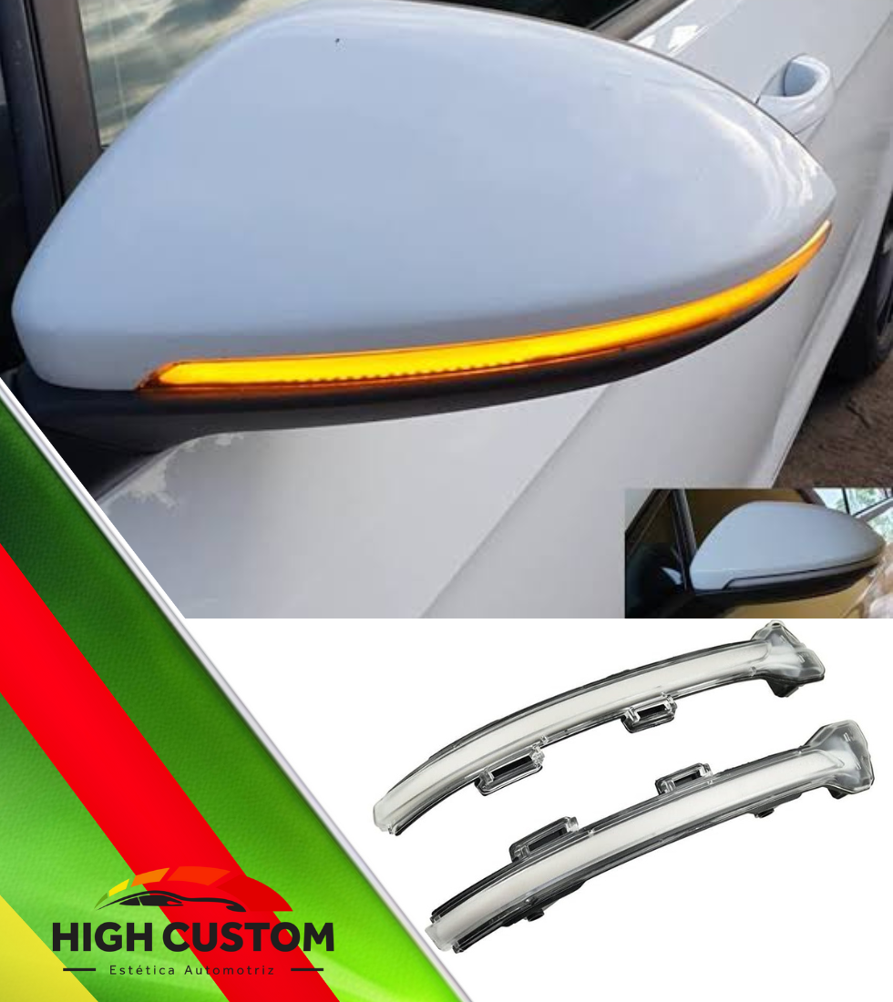 LUCES SECUENCIALES PARA RETROVISORES VOLKSWAGEN GOLF MK7