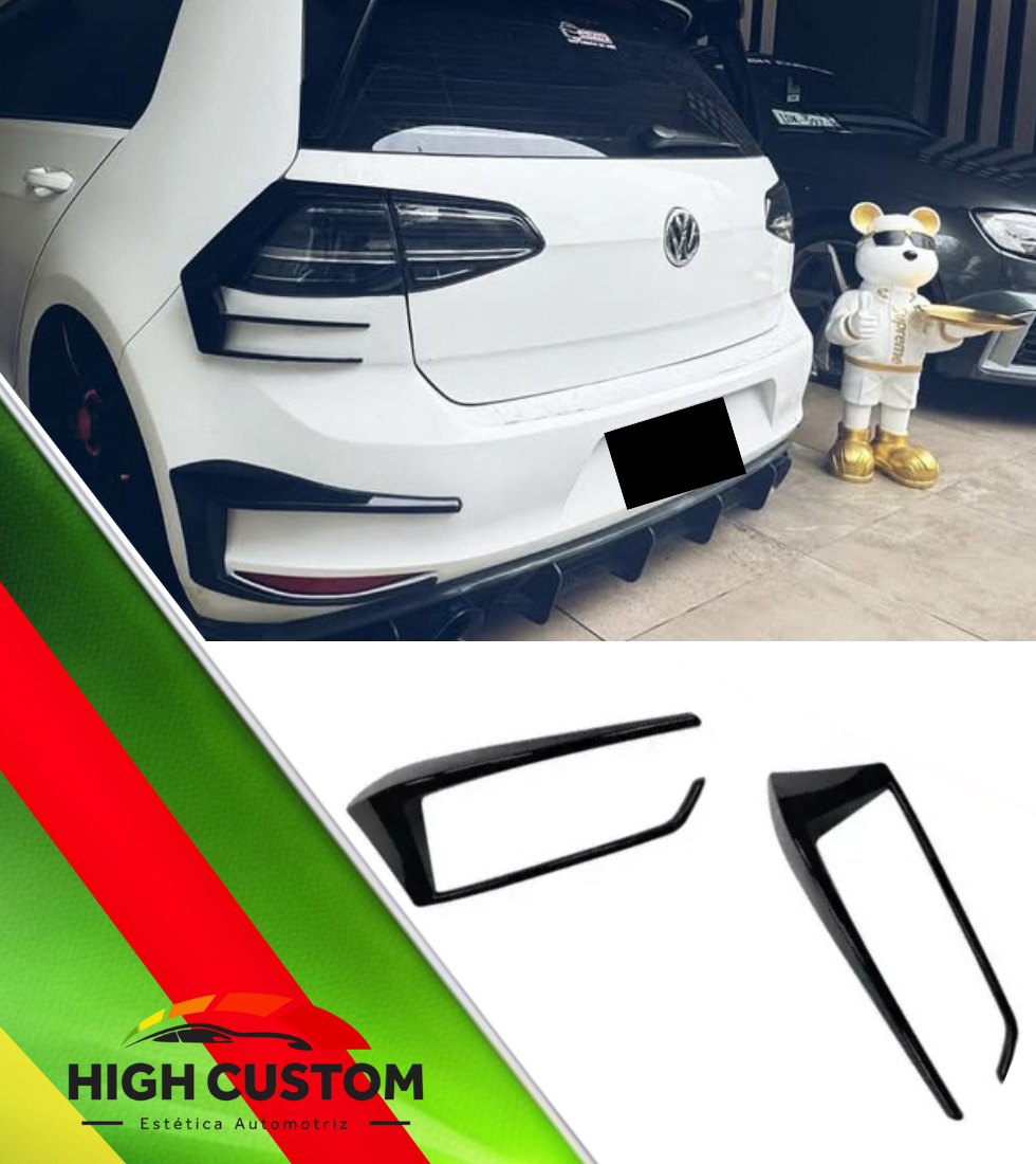 EMBELLECEDORES PARA FACIA TRASERA VOLKSWAGEN GOLF