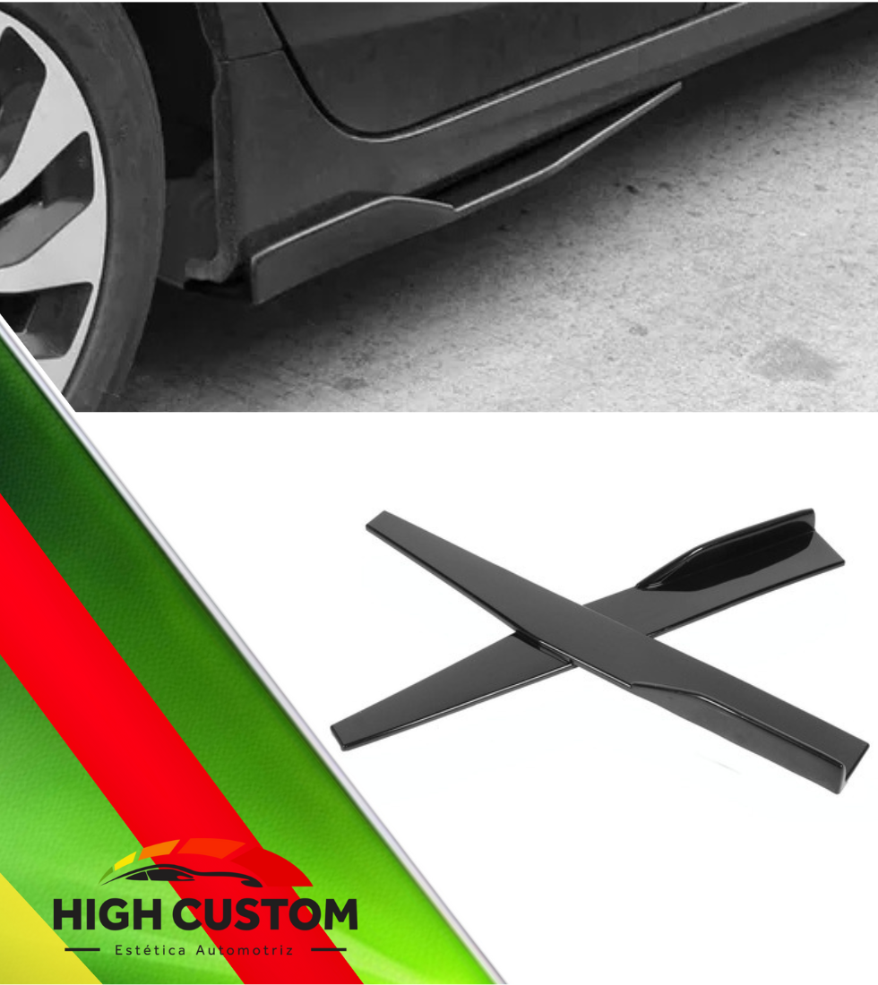 ESTRIBOS CORTOS SIDE SKIRTS UNIVERSALES