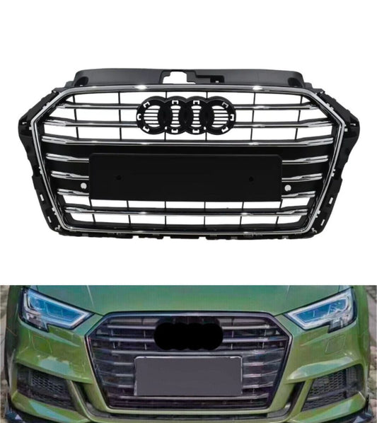 PARRILLA AUDI A3 CROMADA USADA 17-20