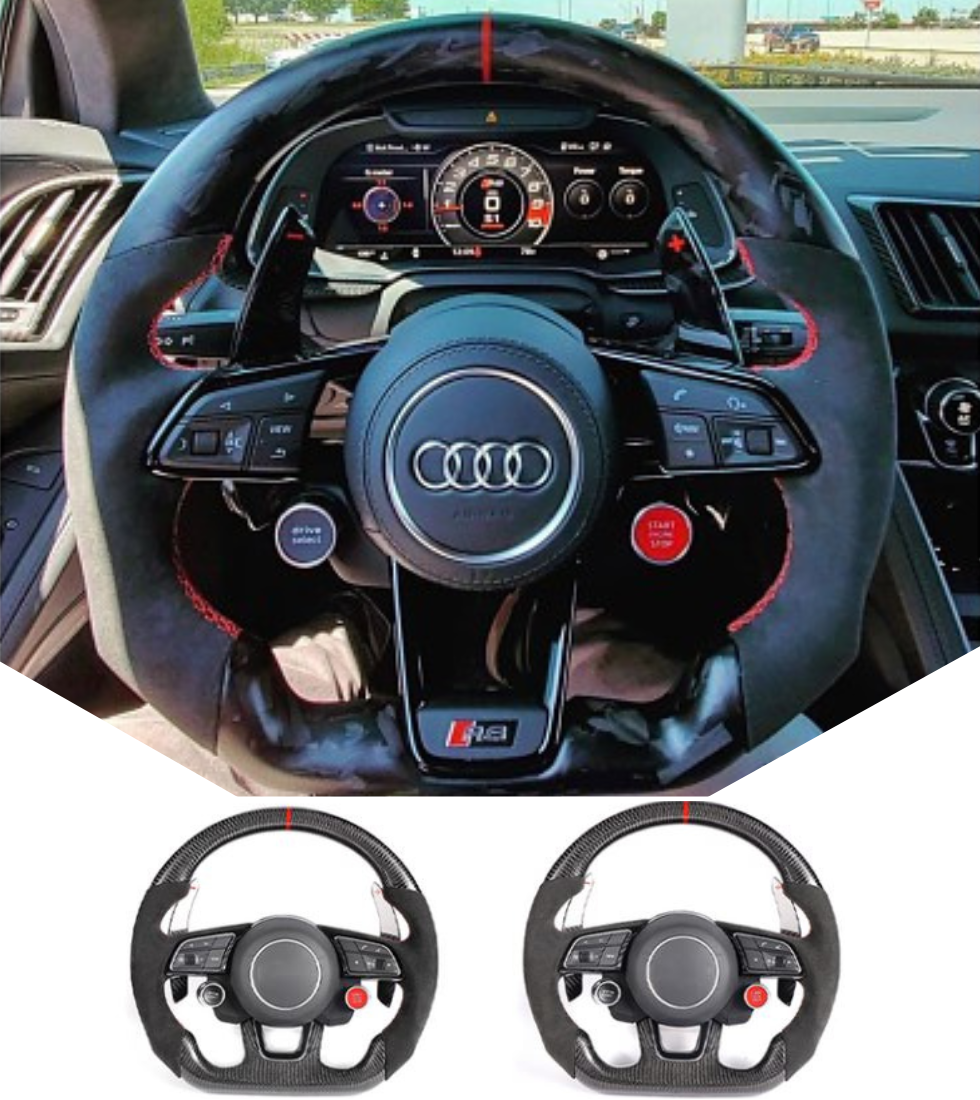 VOLANTE AUDI FIBRA DE CARBONO