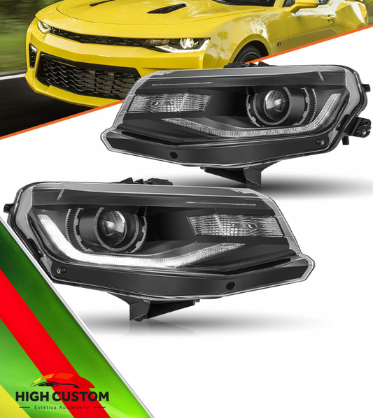 KIT DE FAROS CHEVROLET CAMARO 16-20